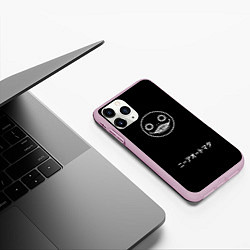 Чехол iPhone 11 Pro матовый Голова Эмиля, цвет: 3D-розовый — фото 2