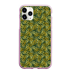 Чехол iPhone 11 Pro матовый Кастеты - камуфляж
