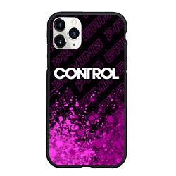 Чехол iPhone 11 Pro матовый Control pro gaming: символ сверху, цвет: 3D-черный