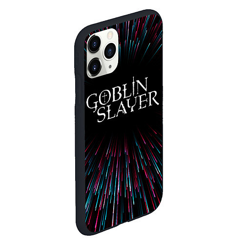 Чехол iPhone 11 Pro матовый Goblin Slayer infinity / 3D-Черный – фото 2