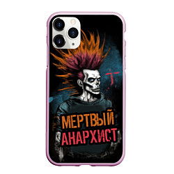 Чехол iPhone 11 Pro матовый Панк мертвый анархист