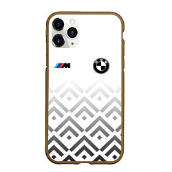 Чехол iPhone 11 Pro матовый BMW m power - белый