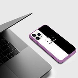 Чехол iPhone 11 Pro матовый Выбирай, цвет: 3D-фиолетовый — фото 2