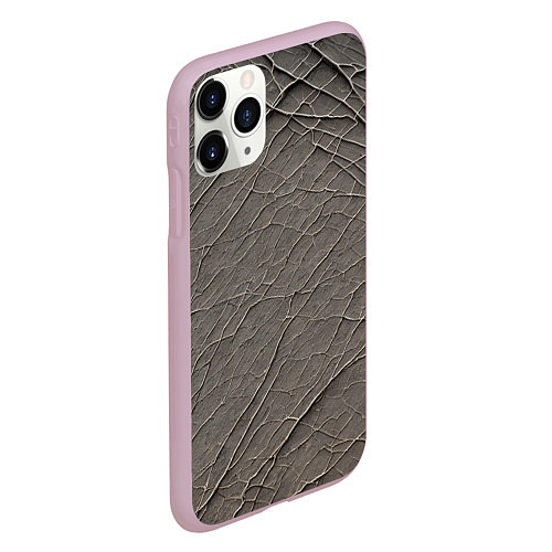 Чехол iPhone 11 Pro матовый Абстрактные корни / 3D-Розовый – фото 2