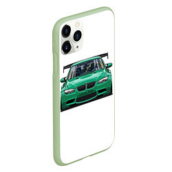 Чехол iPhone 11 Pro матовый BMW Liberty Walk, цвет: 3D-салатовый — фото 2