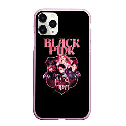 Чехол iPhone 11 Pro матовый Blackpink k-pop, Блэкпинк, цвет: 3D-розовый