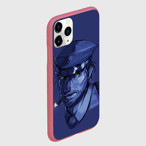 Чехол iPhone 11 Pro матовый The Outlast Trials Лиланд Койл / 3D-Малиновый – фото 2