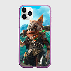 Чехол iPhone 11 Pro матовый Biomutant