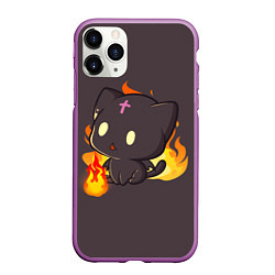 Чехол iPhone 11 Pro матовый Чомусуке Коносуба, цвет: 3D-фиолетовый