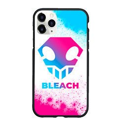 Чехол iPhone 11 Pro матовый Bleach neon gradient style, цвет: 3D-черный