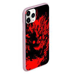 Чехол iPhone 11 Pro матовый Dead inside zxc SF, цвет: 3D-розовый — фото 2