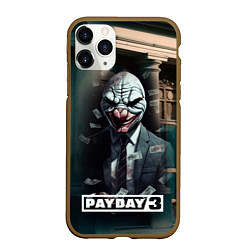 Чехол iPhone 11 Pro матовый Payday 3 mask