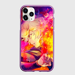 Чехол iPhone 11 Pro матовый Габимару Адский Рай, цвет: 3D-фиолетовый