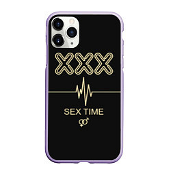 Чехол iPhone 11 Pro матовый Sex Time