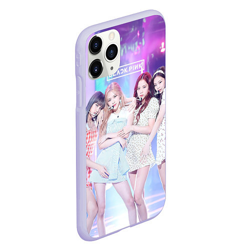 Чехол iPhone 11 Pro матовый Blackpink girl style / 3D-Светло-сиреневый – фото 2