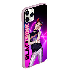 Чехол iPhone 11 Pro матовый Blackpink - Jennie, цвет: 3D-розовый — фото 2