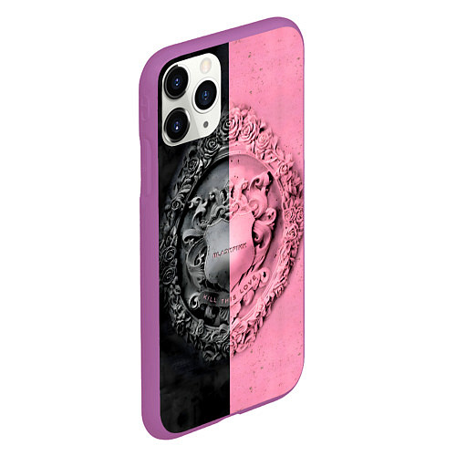 Чехол iPhone 11 Pro матовый Blackpink Kill this love / 3D-Фиолетовый – фото 2