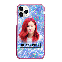 Чехол iPhone 11 Pro матовый Blackpink Rose