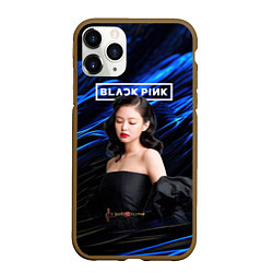 Чехол iPhone 11 Pro матовый BlackPink Jennie, цвет: 3D-коричневый