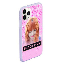 Чехол iPhone 11 Pro матовый Blackpink Lisa, цвет: 3D-светло-сиреневый — фото 2