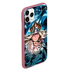 Чехол iPhone 11 Pro матовый The Priestess - Loop Hero, цвет: 3D-малиновый — фото 2