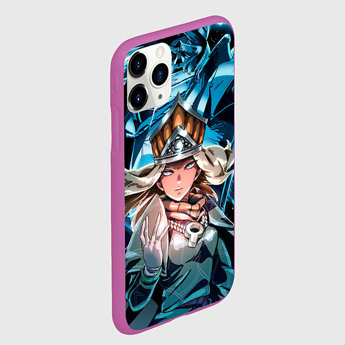 Чехол iPhone 11 Pro матовый The Priestess - Loop Hero / 3D-Фиолетовый – фото 2