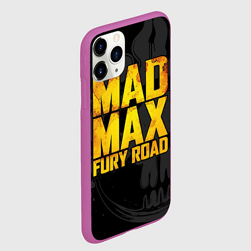 Чехол iPhone 11 Pro матовый Mad max - what a lovely day / 3D-Фиолетовый – фото 2