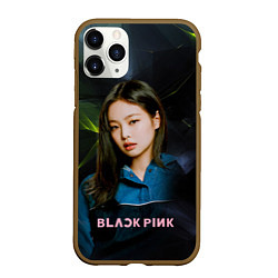 Чехол iPhone 11 Pro матовый Blackpink shut down, цвет: 3D-коричневый