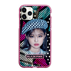 Чехол iPhone 11 Pro матовый Jennie Blackpink