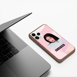 Чехол iPhone 11 Pro матовый Jennie Kim Blackpink, цвет: 3D-коричневый — фото 2