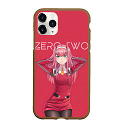 Чехол iPhone 11 Pro матовый 0 2 - Darling in the FranXX