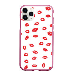 Чехол iPhone 11 Pro матовый Kiss