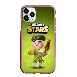 Чехол iPhone 11 Pro матовый Barqley Brawl stars