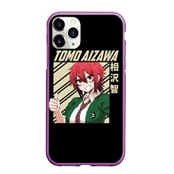 Чехол iPhone 11 Pro матовый Девушка Tomo Aizawa