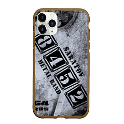 Чехол iPhone 11 Pro матовый 8452 metal band Саратов