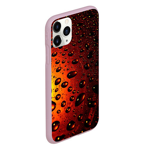 Чехол iPhone 11 Pro матовый Aqua / 3D-Розовый – фото 2