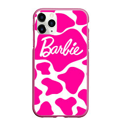 Чехол iPhone 11 Pro матовый Животный паттерн - Барби