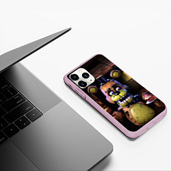 Чехол iPhone 11 Pro матовый Five Nights at Freddy, цвет: 3D-розовый — фото 2