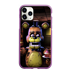 Чехол iPhone 11 Pro матовый Five Nights at Freddy