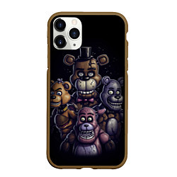 Чехол iPhone 11 Pro матовый Five Nights at Freddys