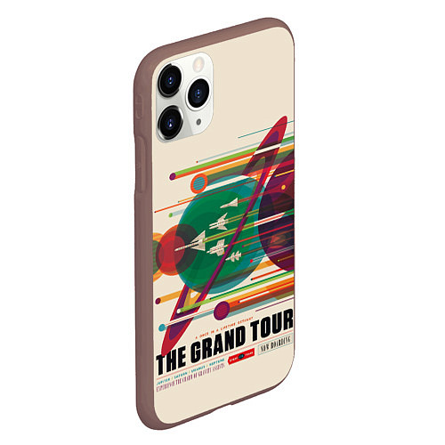 Чехол iPhone 11 Pro матовый Гранд тур - Наса / 3D-Коричневый – фото 2
