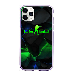 Чехол iPhone 11 Pro матовый CS GO dark green