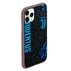 Чехол iPhone 11 Pro матовый Juventus logo, цвет: 3D-коричневый — фото 2