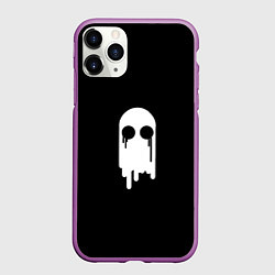 Чехол iPhone 11 Pro матовый Плачущее привидение, цвет: 3D-фиолетовый