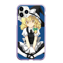 Чехол iPhone 11 Pro матовый Touhou Project Мариса Кирисаме