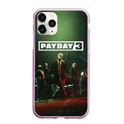 Чехол iPhone 11 Pro матовый Грабители Payday 3