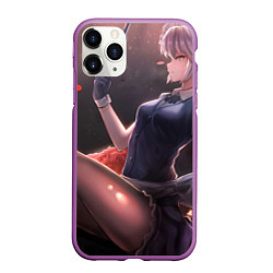 Чехол iPhone 11 Pro матовый Touhou Project Сакуя Izayoi