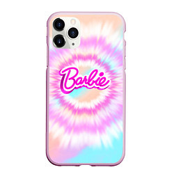 Чехол iPhone 11 Pro матовый Тай Дай Барби, цвет: 3D-розовый