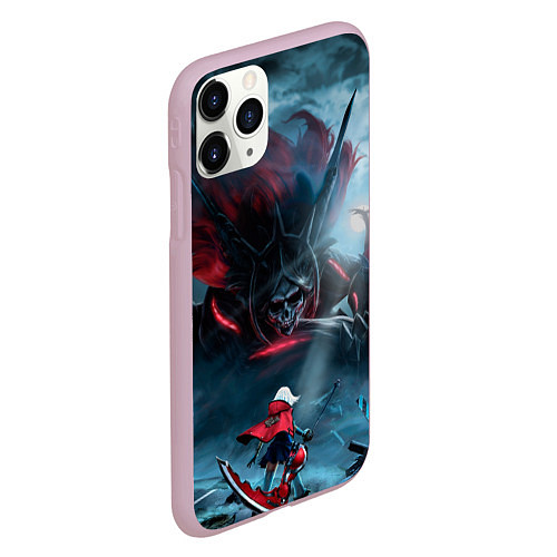 Чехол iPhone 11 Pro матовый God Eater / 3D-Розовый – фото 2