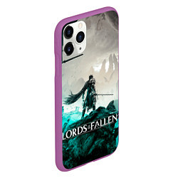 Чехол iPhone 11 Pro матовый Герой Lords of the fallen, цвет: 3D-фиолетовый — фото 2